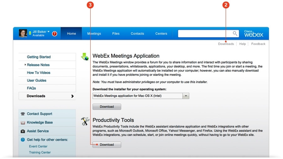 cisco webex meetings msi download